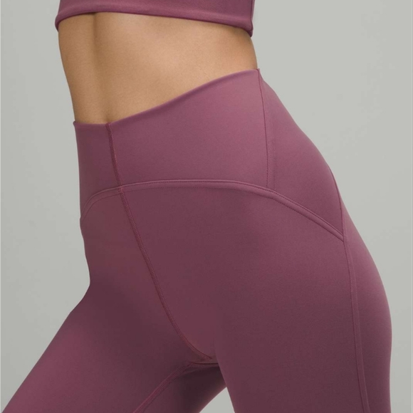 NWT Lululemon InStill High-Rise Tight 25" Vintage Plum - Picture 4 of 9